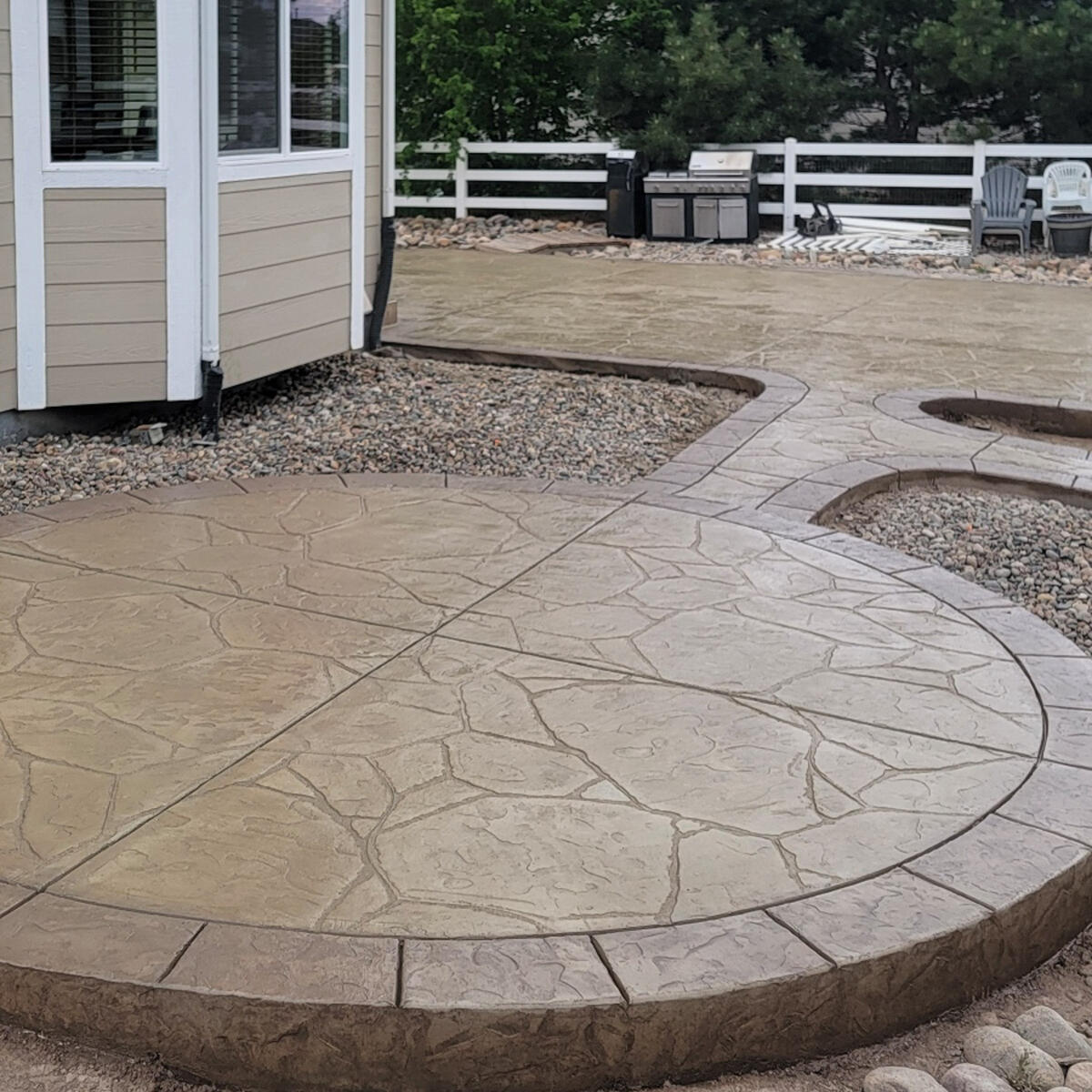 Stamped Concrete by Schroeder Construction LLC — Teller County Colorado