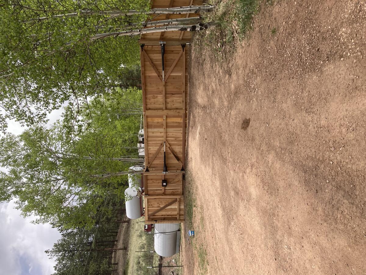 Entry Gates by Schroeder Construction LLC — Teller County Colorado