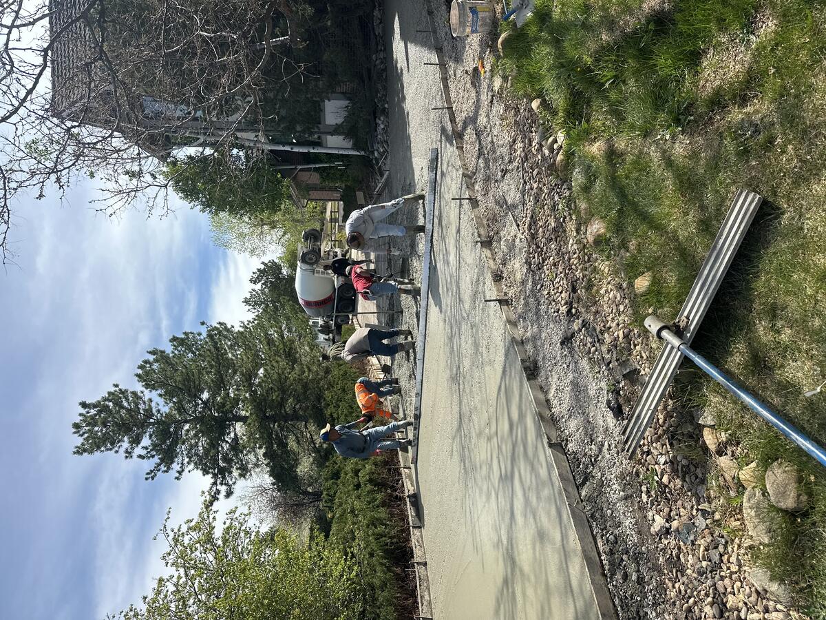 Concrete project by Schroeder Construction LLC