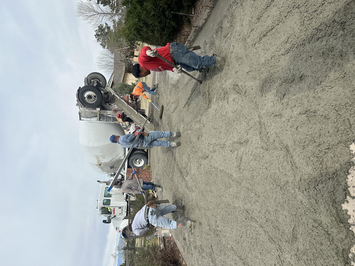 Concrete project by Schroeder Construction LLC