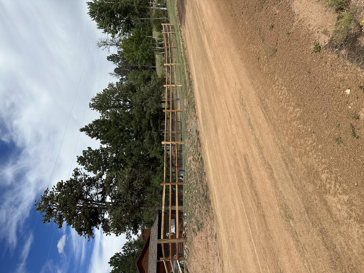 Fencing project by Schroeder Construction LLC